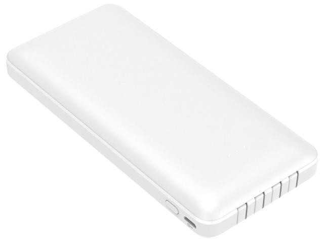 POWERALL — New 10,000 mAh power bank with all cables integrated in the case, you don't need l