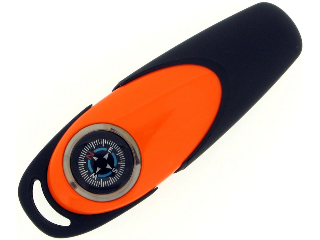 WGS-COMPASS — Plastic USB flash drive with functional compass. Up to 256 GB · USB version v2.0 (compat