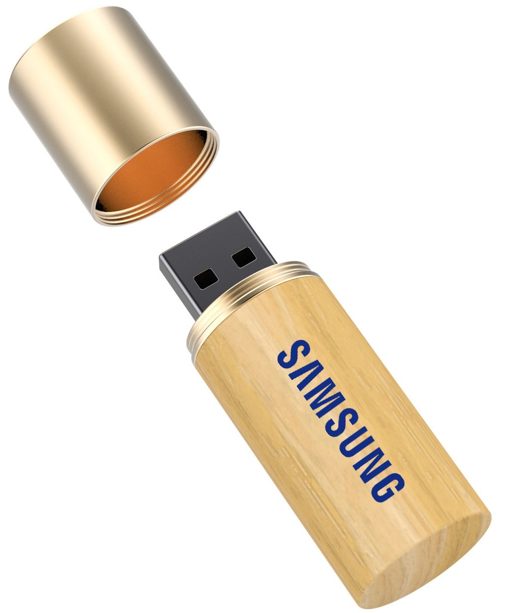 WGS-ECOCIL — Ecological USB flash drive made of wood. Available with various types of wood, all pr