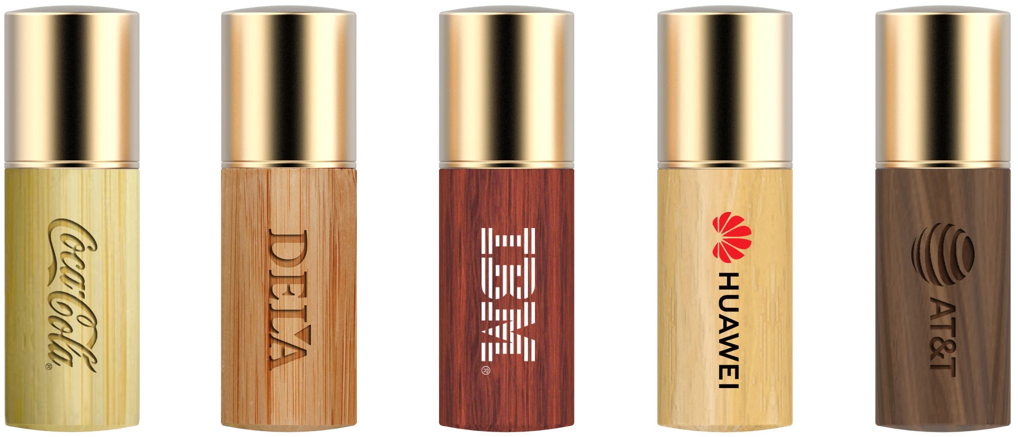 WGS-ECOCIL — Ecological USB flash drive made of wood. Available with various types of wood, all pr