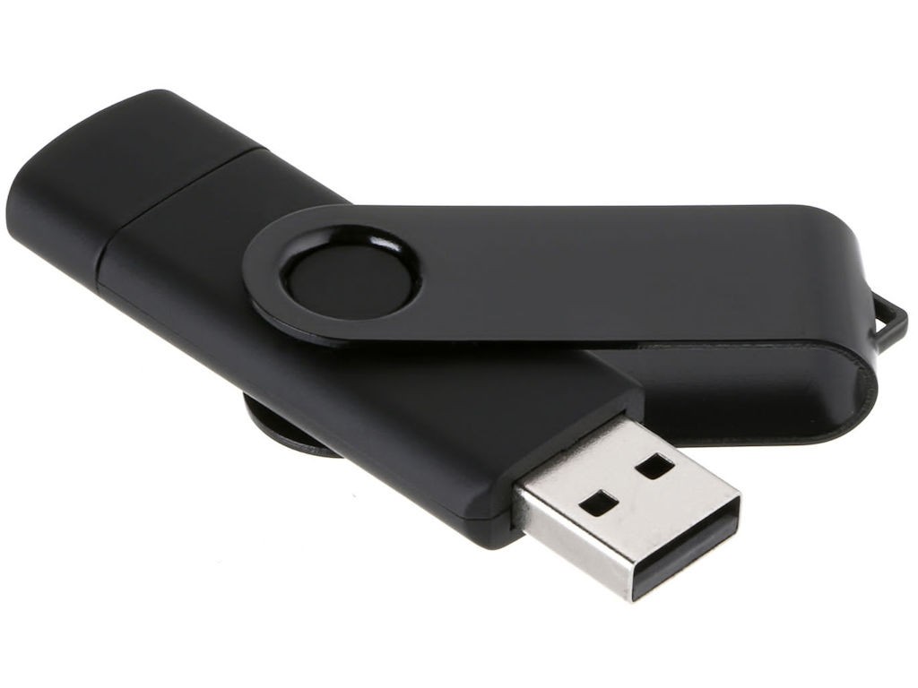 WGS-OTG01 — OTG USB flash drive: on the one hand it is a USB for a computer, and on the other it has a microU connector