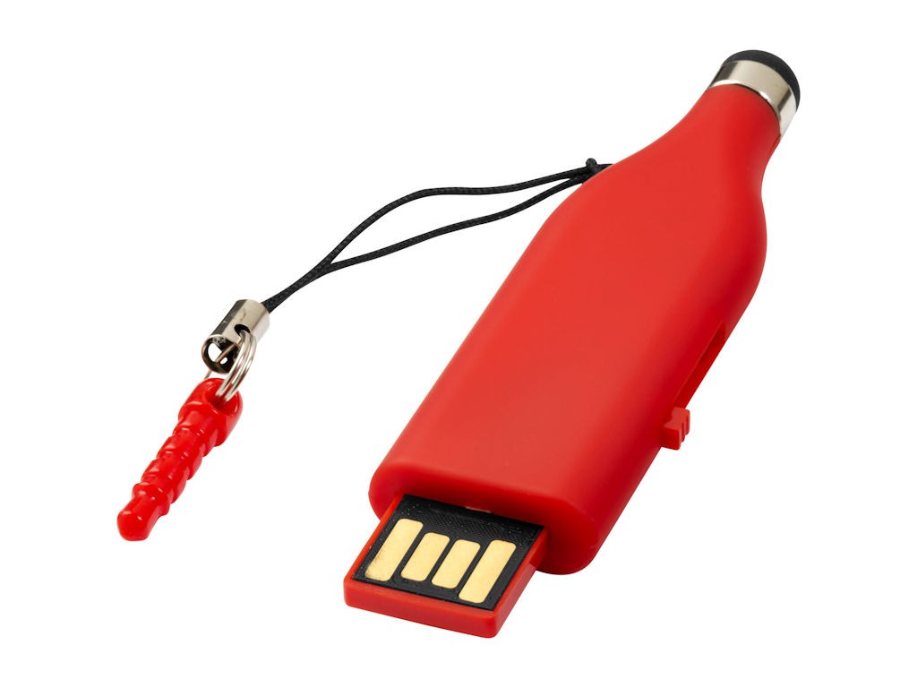 WGS-PUNTERO01 — 带触摸屏手写笔的塑料 USB 闪存驱动器。高达 256 GB·U