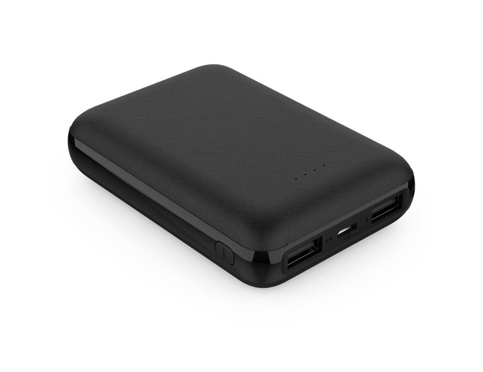 WGSPB-G62 — Flat Power Bank emergency charger, similar to the format of a credit card. Gra
