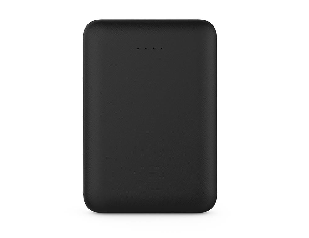 WGSPB-G62 — Flat Power Bank emergency charger, similar to the format of a credit card. Gra