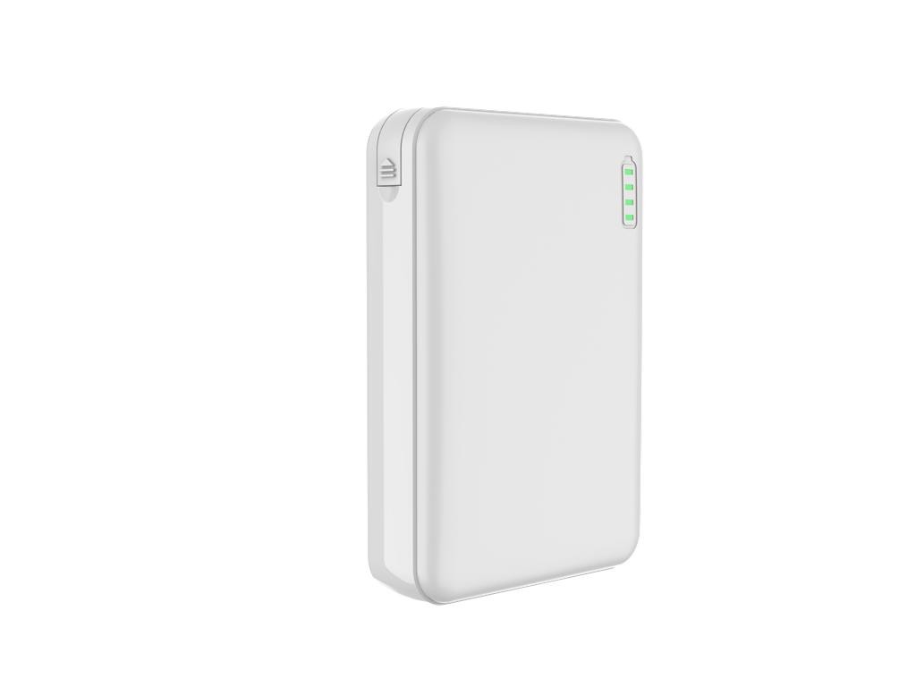WGSPB-G73 — Flat Power Bank emergency charger, similar to the format of a credit card. Gra