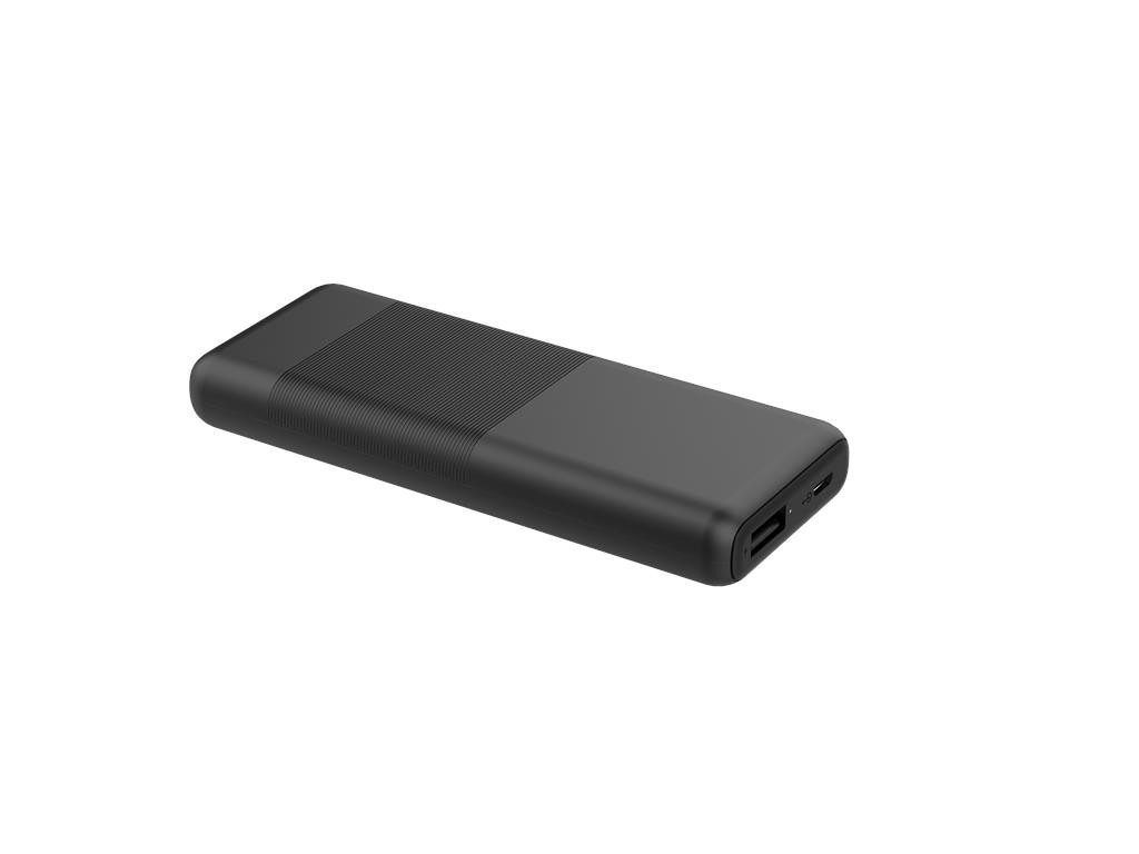 WGSPB-G75 — Flat Power Bank emergency charger, similar to the format of a credit card. Gra
