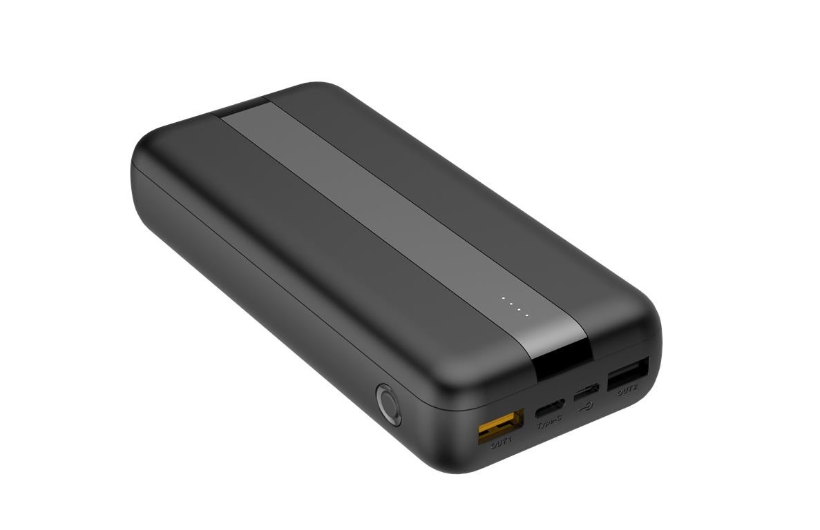 WGSPB-G93PD — Carregador de emergência Flat Power Bank, com Power Delivery PD para carregamento super rápido