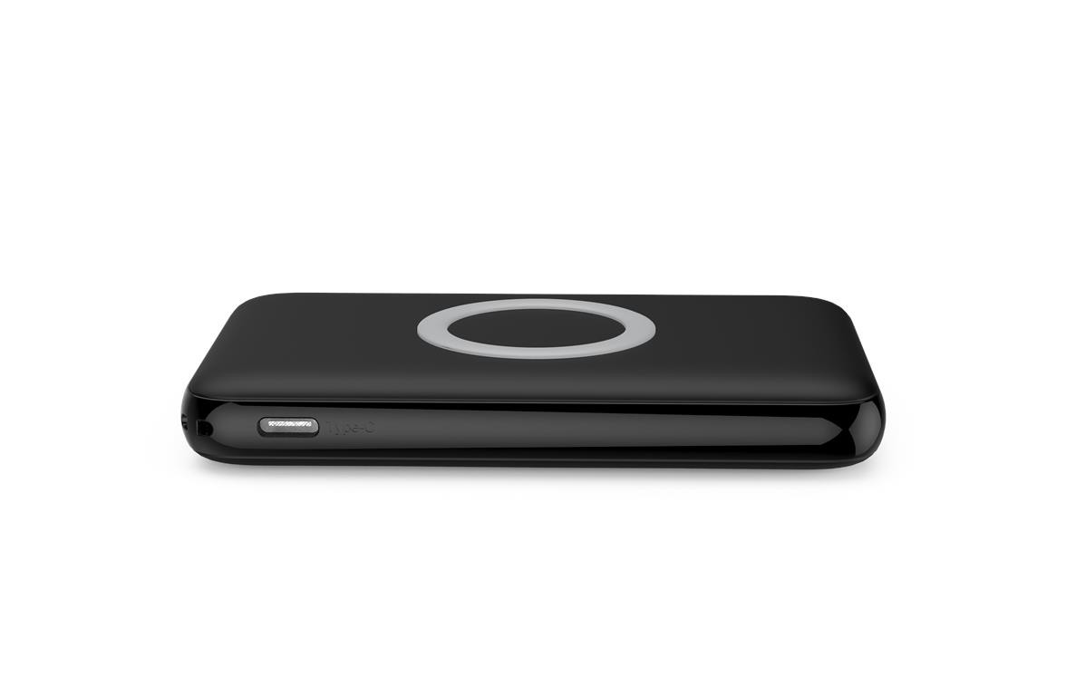 WGSPB-W8 — 带无线充电源和 USB 端口的应急移动电源扁平充电器