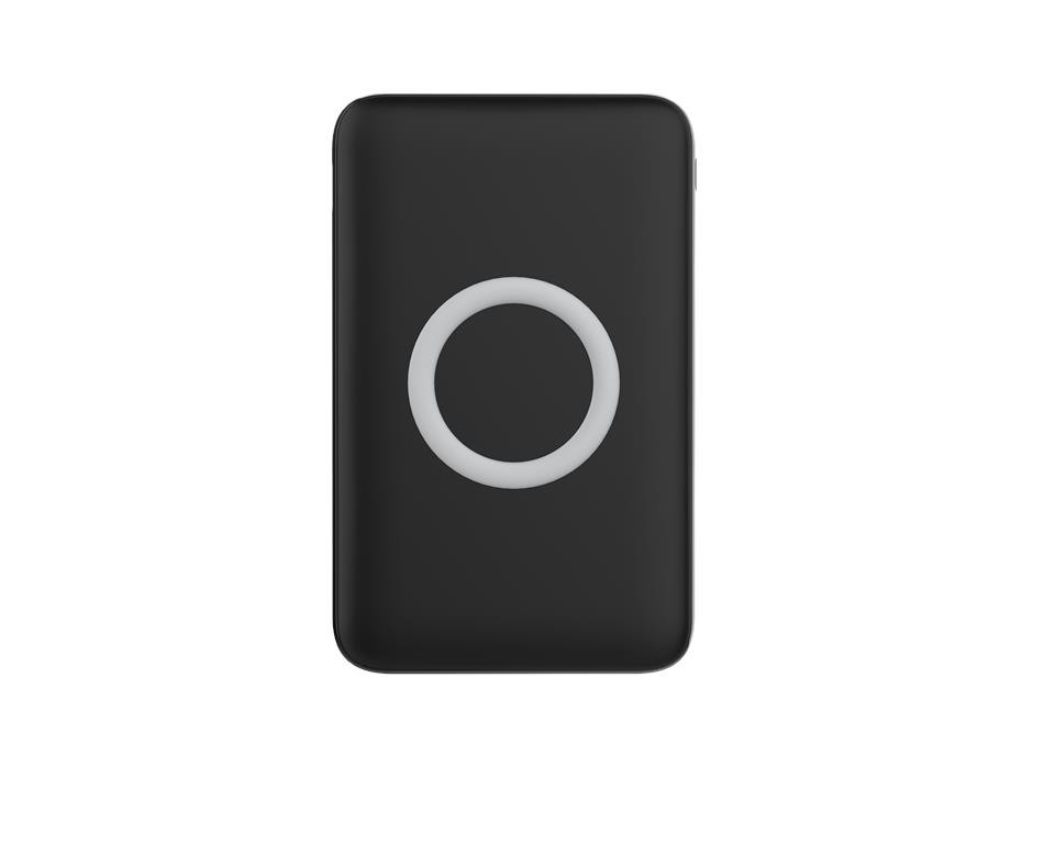WGSPB-W8 — 带无线充电源和 USB 端口的应急移动电源扁平充电器