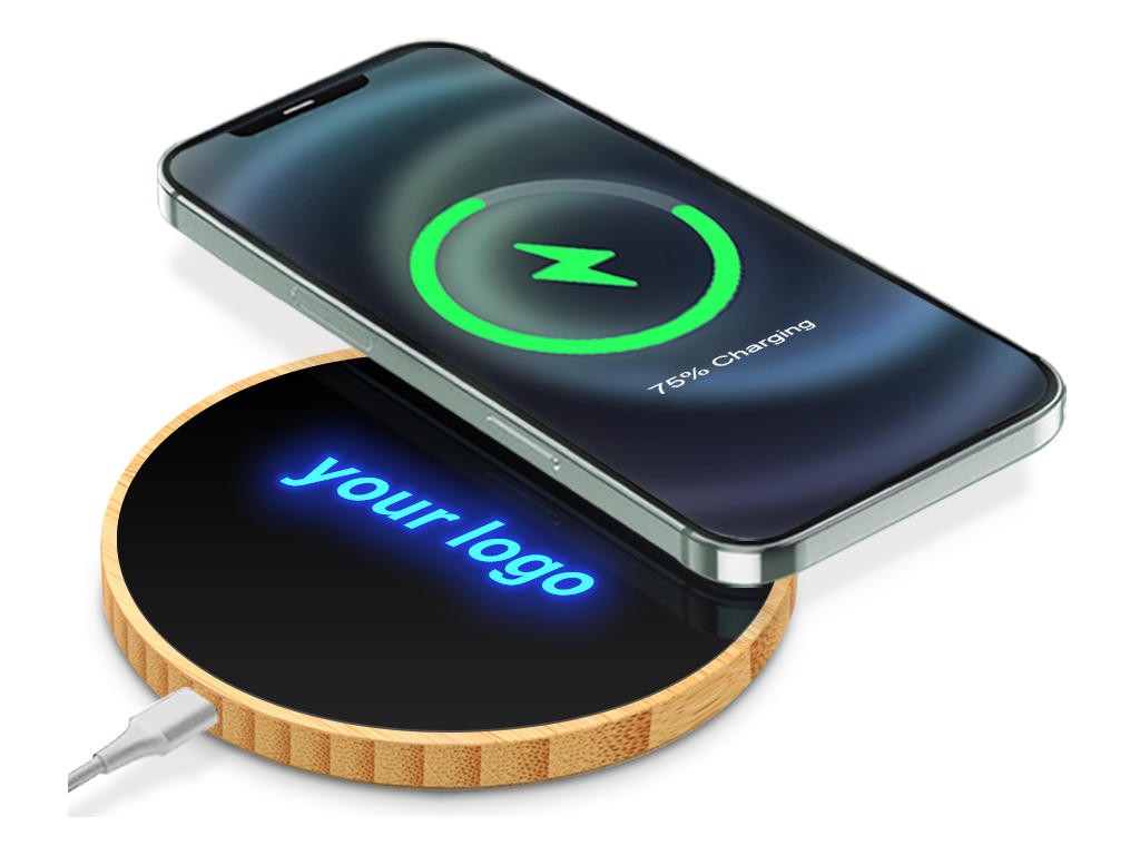 Cargador Inalámbrico Promocional, con Enfoque Ecológico – WIRELED-CIRCULAR